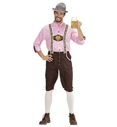 Str�j BAWARSKI m�ski - M kostium Oktoberfest z szelkami i kapeluszem na imprez�