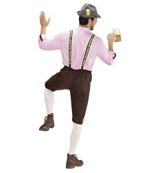 Str�j BAWARSKI m�ski - XL kostium Oktoberfest z szelkami i kapeluszem na imprez�