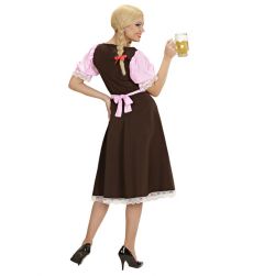 Str�j BAWARSKI damski - S sukienka Oktoberfest z fartuszkiem na imprez� tematyczn�