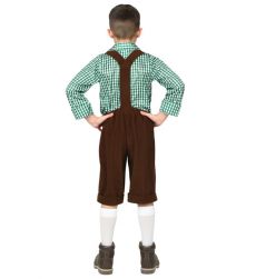 Str�j BAWARSKI CH�OPIEC 104 cm kostium Oktoberfest dla dziecka z szelkami