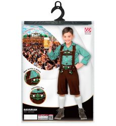Str�j BAWARSKI CH�OPIEC 104 cm kostium Oktoberfest dla dziecka z szelkami