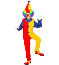 Str�j CLOWNA dla doros�ych unisex - XL str�j karnawa�owy dla doros�ych kostium dla doros�ych, przebranie na karnawa�