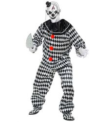 Str�j ZAB�JCZY PIERROT na Halloween L kostium klaun grozy romby przebranie