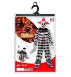Str�j ZAB�JCZY PIERROT na Halloween XL kostium klaun grozy romby przebranie