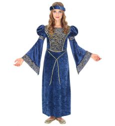 Str�j RENESANSOWY dama dworu 158 cm elegancka sukienka historyczna dla dziewczynki