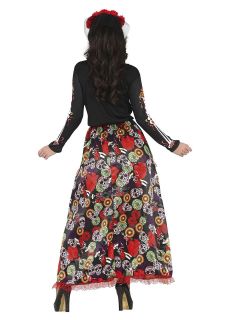 Str�j damski Dia de Los Muertos CATRINA XL-XXL str�j na halloween str�j damski na karnawa� kostium na halloween