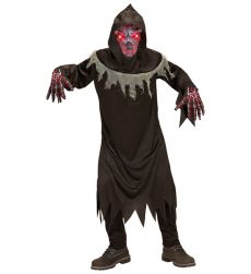 Str�j dla dziecka na Halloween DEMON - interaktywny 158cm �wiec�cy kostium