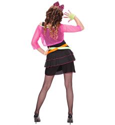 Str�j GROUPIE przebranie lata 80 - XL