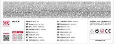 Str�j dla dziewczynki CZAROWNICA z kapeluszem - 128 cm przebranie czarownicy kostium czarownicy