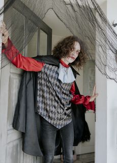 Halloweenowy str�j DRACULA  dla m�czyzny - L/XL
