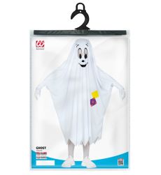 Str�j DUSZEK ponczo dla dziecka 116cm kostium duch halloween dzieci lekki