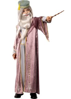 Dzieci�cy str�j karnawa�owy Dumbledore 5-6 lat kostium harry potter str�j czarodzieja kostium na halloween