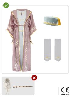 Dzieci�cy str�j karnawa�owy Dumbledore 5-6 lat kostium harry potter str�j czarodzieja kostium na halloween