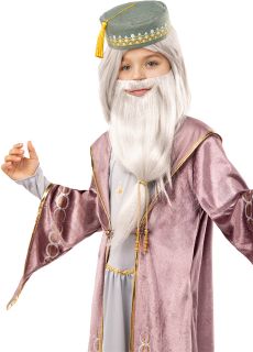 Dzieci�cy str�j karnawa�owy Dumbledore 5-6 lat kostium harry potter str�j czarodzieja kostium na halloween