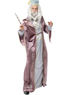 Str�j imprezowy dla doros�ych Albus Dumbledor M- L kostium harry potter str�j czarodzieja kostium na halloween str�j dla doros�ych str�j m�ski