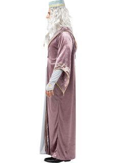 Str�j imprezowy dla doros�ych Albus Dumbledor M- L kostium harry potter str�j czarodzieja kostium na halloween str�j dla doros�ych str�j m�ski