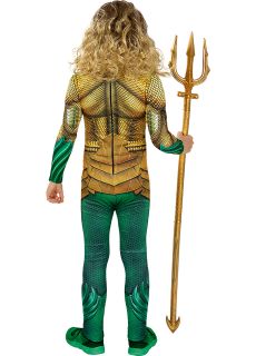 Dzieci�cy str�j AQUAMAN 5-6 lat kostium aquaman stroje na halloween dla dzieci str�j superbohatera