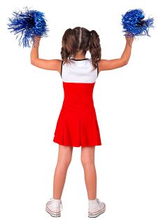 Str�j Cheerleaderki dla dziewczynki - 8-10 lat kostium cheerleaderki str�j dla dziewczynki cheerleaderka str�j