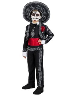 Str�j dzieci�cy na Halloween DAY OF THE DEAD - 5-6 lat str�j na halloween kostium na halloween