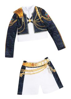 Str�j dzieci�cy HUNTRIX Rumi Golden M (9-10 lat)