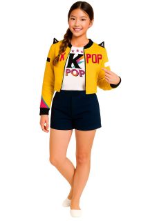 Str�j dzieci�cy K-POP STAR 10-12 lat str�j k pop kostium k pop str�j taneczny dla dziewczynki przebranie k pop