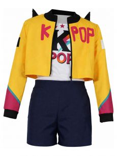 Str�j dzieci�cy K-POP STAR 7-9 lat str�j dla dziewczynki przebranie na bal przebiera�c�w kostium na halloween