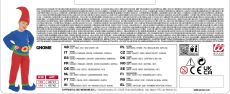 Str�j dzieci�cy KRASNAL niebieski 4-5 lat