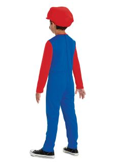 Str�j dzieci�cy MARIO 7-8 lat str�j na halloween przebranie dla dziecka kostium mario przebranie mario