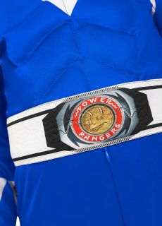 Str�j dzieci�cy Power Ranger NIEBIESKI na 5-6 lat kostium power rangers str�j power rangera