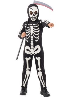 Str�j dzieci�cy SZKIELET �wiec�cy 3-4 lat kostium szkielet przebranie szkielet przebranie halloween