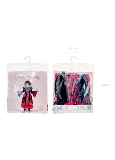 Dzieci�cy str�k WAMPIRZYCA na Halloween 116-128 cm