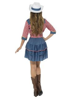 Str�j kowbojki DZIEWCZYNA Z RODEO  M kostium kowbojka kostium kowbojka przebranie na bal przebiera�c�w