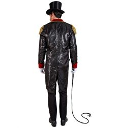 Str�j FRAK CYRKOWY z cekinami - XL elegancki kostium cyrkowy z cekinami na wyst�p