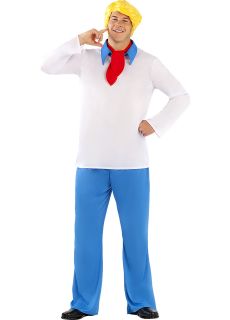 Str�j karnawa�owy FRED Scooby Doo uniwersalny str�j na halloween m�ski str�j scooby doo fred scooby doo przebranie