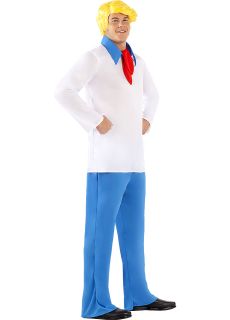 Str�j karnawa�owy FRED Scooby Doo uniwersalny str�j na halloween m�ski str�j scooby doo fred scooby doo przebranie