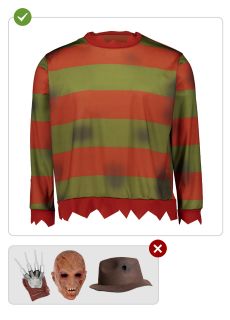 Str�j Freddy Krueger - M kostium freddy krueger freddy krueger kostium freddy krueger przebranie