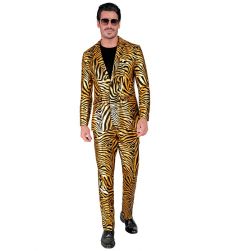 �mieszny garnitur disco GOLD ZEBRA - XL