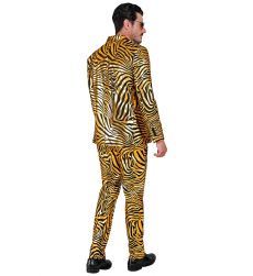�mieszny garnitur disco GOLD ZEBRA - XL