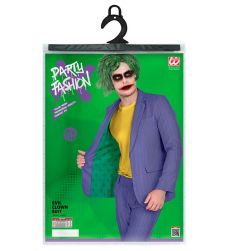 Str�j JOKERA fioletowy garnitur M kostium halloween m�ski kolorowy elegancki