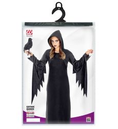 Str�j wied�my GOTHIC QUEEN 128cm kostium halloween czarownica dla dziecka