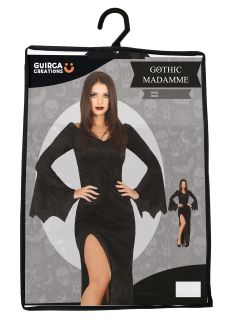 Halloweenowa sukienka GOTYCKA MADAM - M gotycka sukienka sukienka halloweenowa str�j na halloween