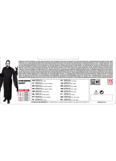 Str�j Halloween KRZYK ghostface