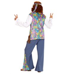 Str�j hipisa WOODSTOCK HIPPIE - XXL str�j hipisa kostium hipisa przebranie hipis