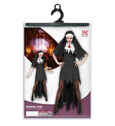 Str�j ZAKONNICA z horroru XS kostium halloween mroczna zakonnica