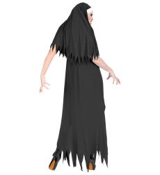 Str�j ZAKONNICA z horroru M kostium halloween mroczna zakonnica