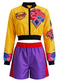 Str�j K-POP damski rozmiar S  kostium k pop przebranie k pop korea�ska moda damska k pop moda