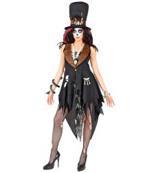 Str�j na Halloween KAP�ANKA VOOODOO XS kostium voodoo przebranie czarne