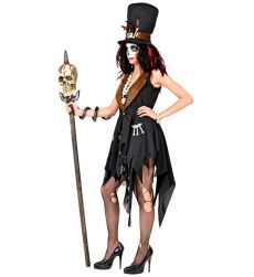 Str�j na Halloween KAP�ANKA VOOODOO M kostium voodoo przebranie czarne