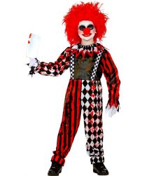 Dzieci�cy str�j KLAUN Z HORRORU 116cm kostium halloween przebranie dla dziecka