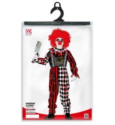Dzieci�cy str�j KLAUN Z HORRORU 116cm kostium halloween przebranie dla dziecka